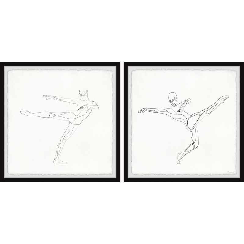 You Are Powerful by Marmont Hill - 2 Piece Single Picture Frame Painting Set, 61cm H x 122cm W x 3.81cm D
