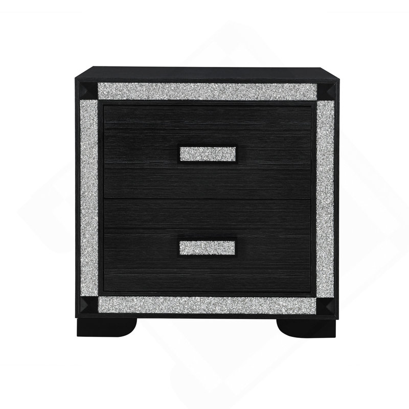 Table de chevet gris anthracite, Gris anthracite