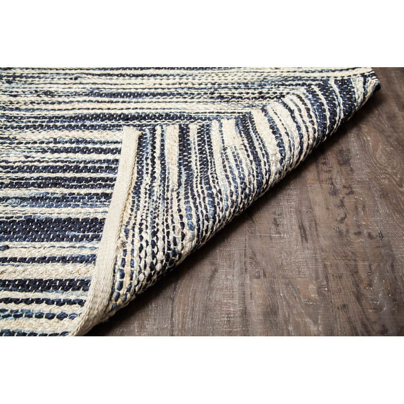 Abstract Jute / Sisal Hand Woven Area Rug, Rectangle 122 x 183cm