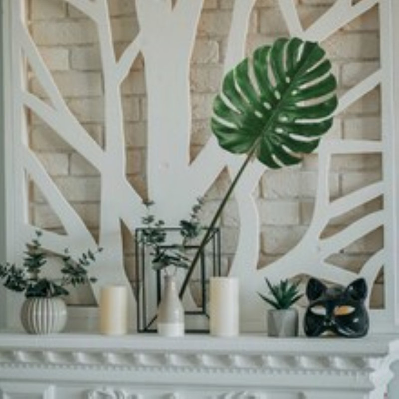 Faux Philodendron Plant