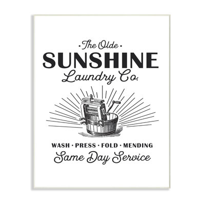 " Olde Sunshine Laundry Co "