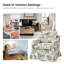 Asman Slipcovered Swivel Armchair-95983639