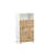 Matte White/Artisan Oak Decor/Silver is out of stock