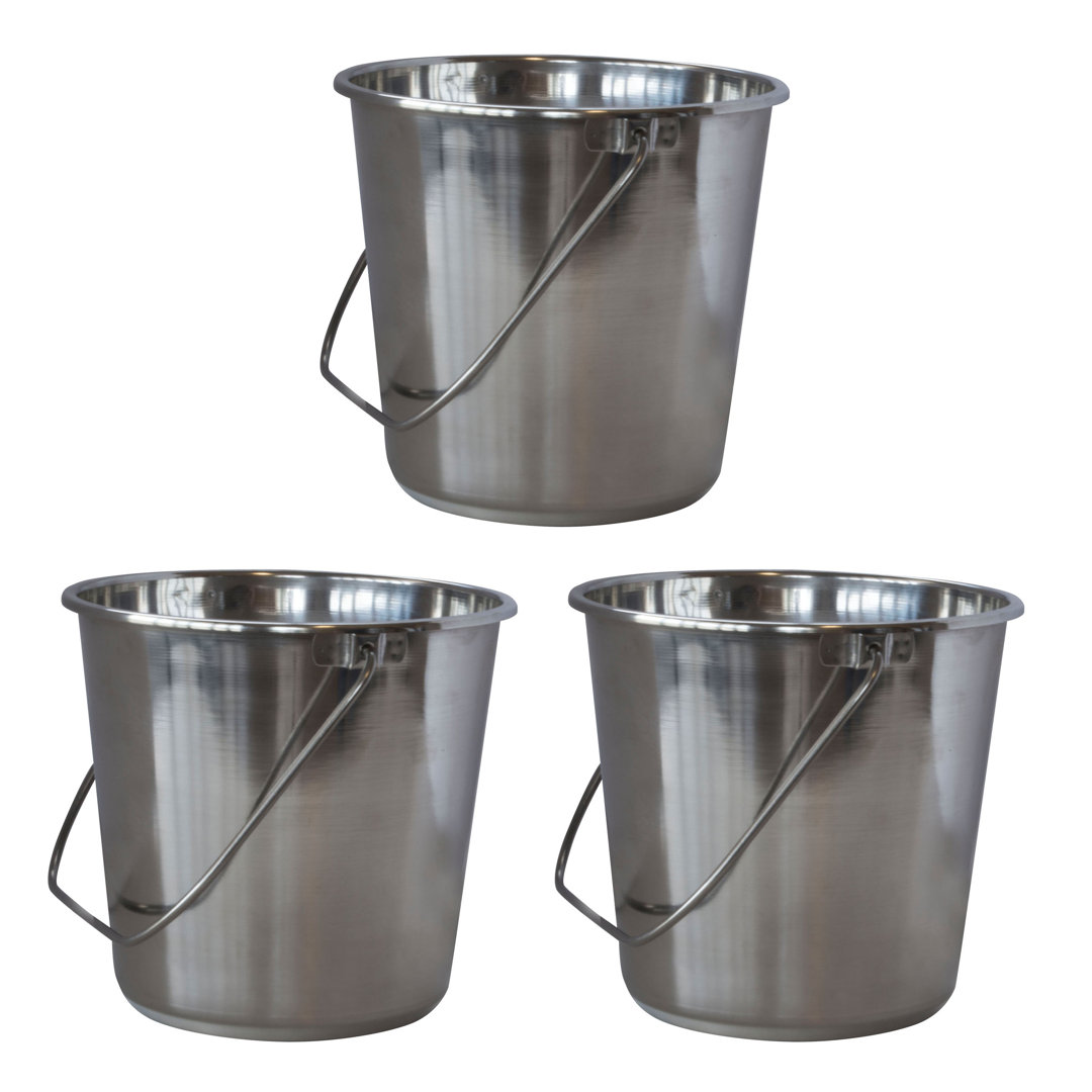Gracie Oaks Decorative Bin (Set of 3) Gracie Oaks