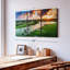 «Golf Course Sunset» sur toile-99242089