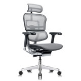 Tempur-Pedic Ergohuman GEN2 Hi Back Ergonomic Office Chair with Tempur-Pedic Seat, Synchro-Tilt, Adjustable Headrest, Arm Height Adjustment