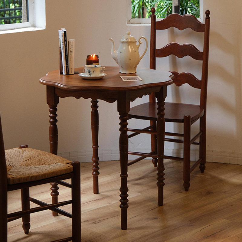 Table de salle à manger Rufous, H 29,53 po x L 29,53 po x l 29,53 po