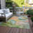 Alfonzo Washable Abstract Indoor / Outdoor Rug-437478891