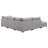 Blydenburgh 5-piece Upholstered Modular Sectional Sofa Grey-248653694