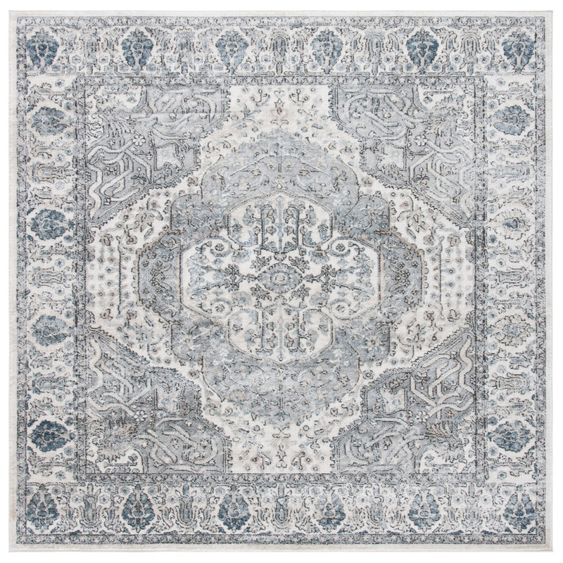 Oregon 800 Performance Oriental Rug, Square 6'7"