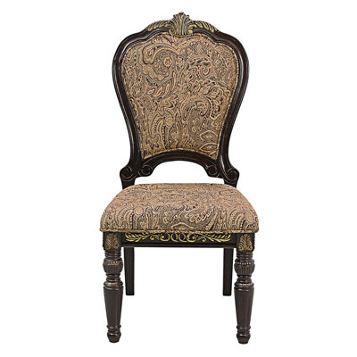 Ensemble de 2 chaises d'appoint rembourrées