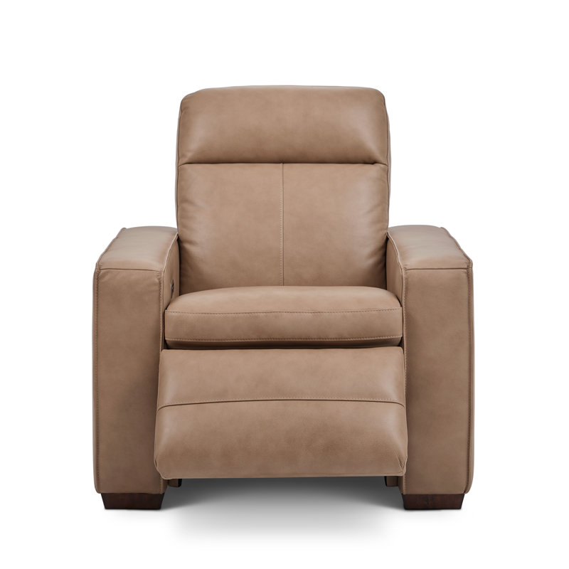 Windsor  Power Recliner With Power Headrest, Lumbar, Tan