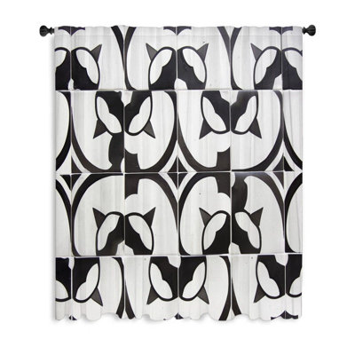 Matthildur Sheer Curtain Single Panel