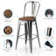 Tabouret de bar 30 po Kamp