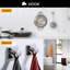 Ensemble d'accessoires de salle de bain mural en acier inoxydable 5 pièces Topcraft-120281346