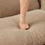 Repose-pieds Lucas - Polyester - Café-673692698