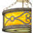 Jireth Glass Semi Flush Mount