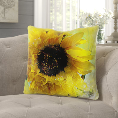  Coussin Flower