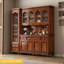 Buffet en noyer massif et bois manufacturé