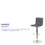 Tabouret de bar à hauteur ajustable Niven-45046387
