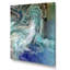 Turquoise liquide, art mural moderne sur toile-687148679-687148674