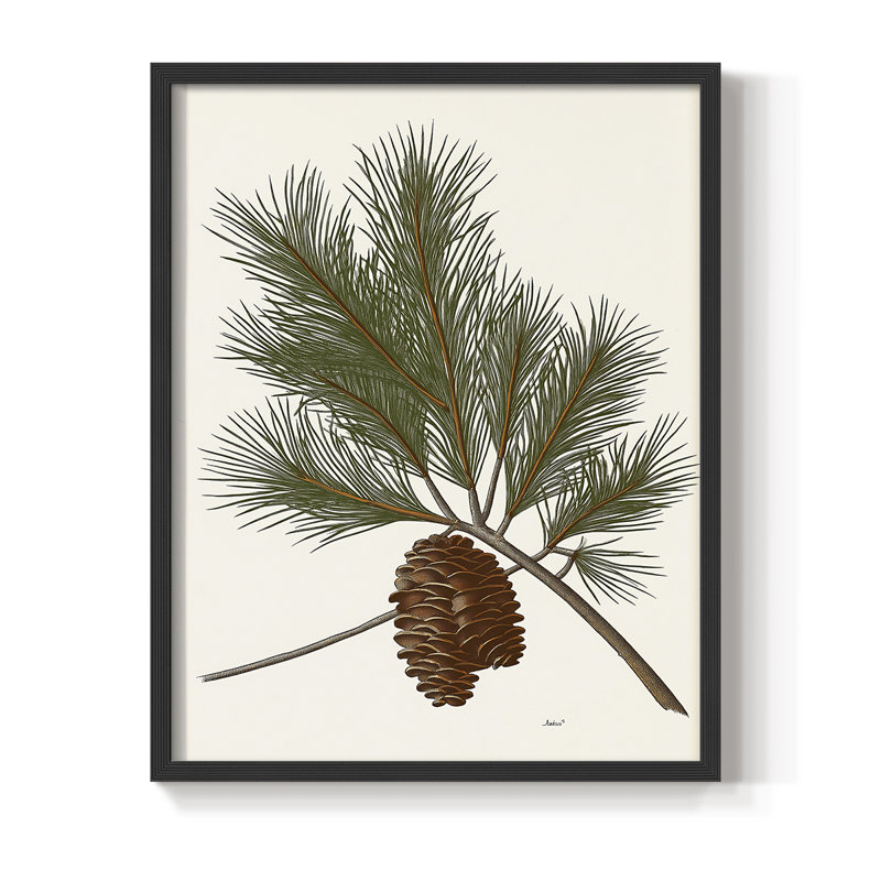 Art des Fêtes de Noël - Série 2 - CCL XXI, reproduction encadrée - bois massif, H 15 po x l 12 po, Noir, noir, noir, noir