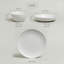 over&back Coupe 12-Piece Semi Hand-Finished Stoneware Dinnerware Set-99305512