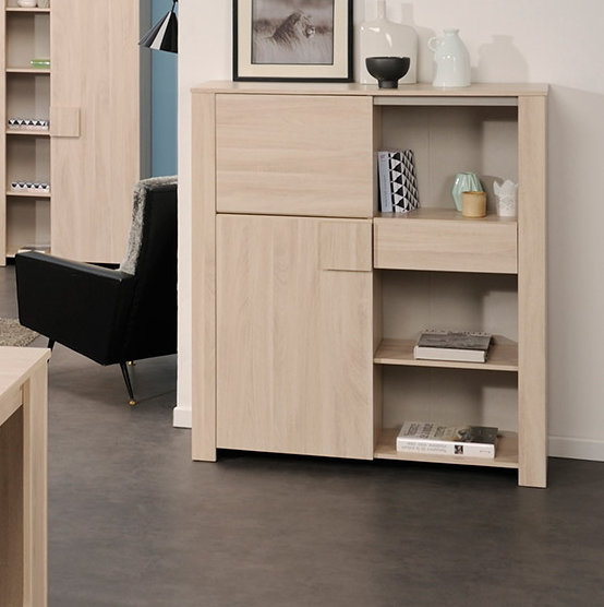 Buffet 1 tiroir large 43,3 po, Sésame
