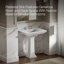 Memoirs® Stately 24" Pedestal Bathroom Sink with 4" Centerset Faucet Holes-10939974-19195571-46017069