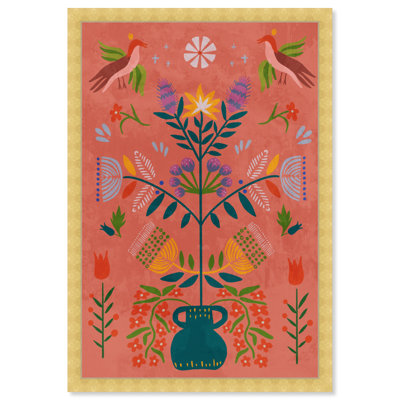 Bohemian Botanical Illustration by Birch Lane™ - Picture Frame Print