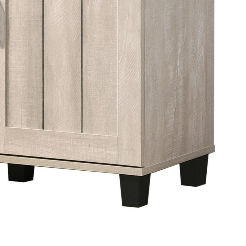 Armoire à chaussures moderne et minimaliste, Gris clair