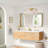 Albern 3 - Light Dimmable Modern Brass Bathroom Vanity Light for Bathroom