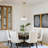 Junathean 1 - Light 10.23"Wide Gold Dome Pendant with Petal Glass Lampshade with Cord-112383669-122780815