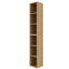 Armoire de rangement murale avec tablettes ouvertes-129339203