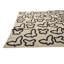 Tapis noir et blanc Noor