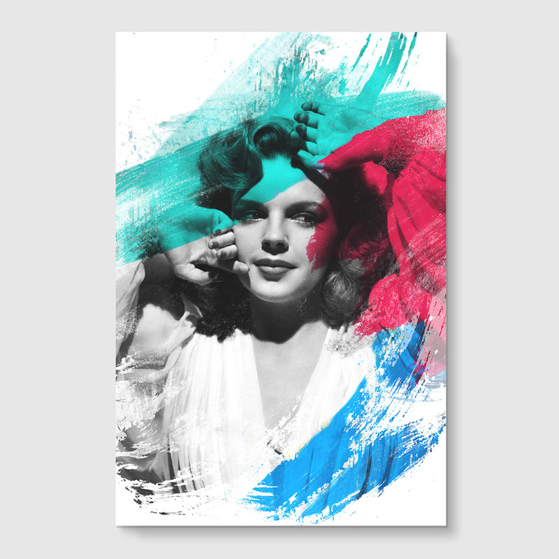 Judy Garland - Frameless Print, 42cm H x 29.7cm W