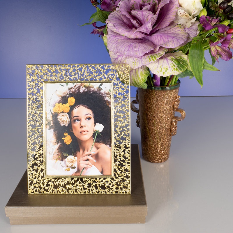 Windsor Metal Picture Frame, 5" x 7", Silver
