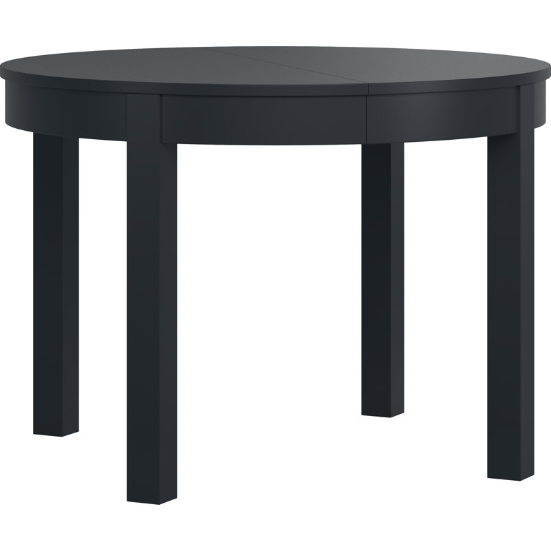 Shinde Round 210Cm L x 110 Cm W Dining Table, Black