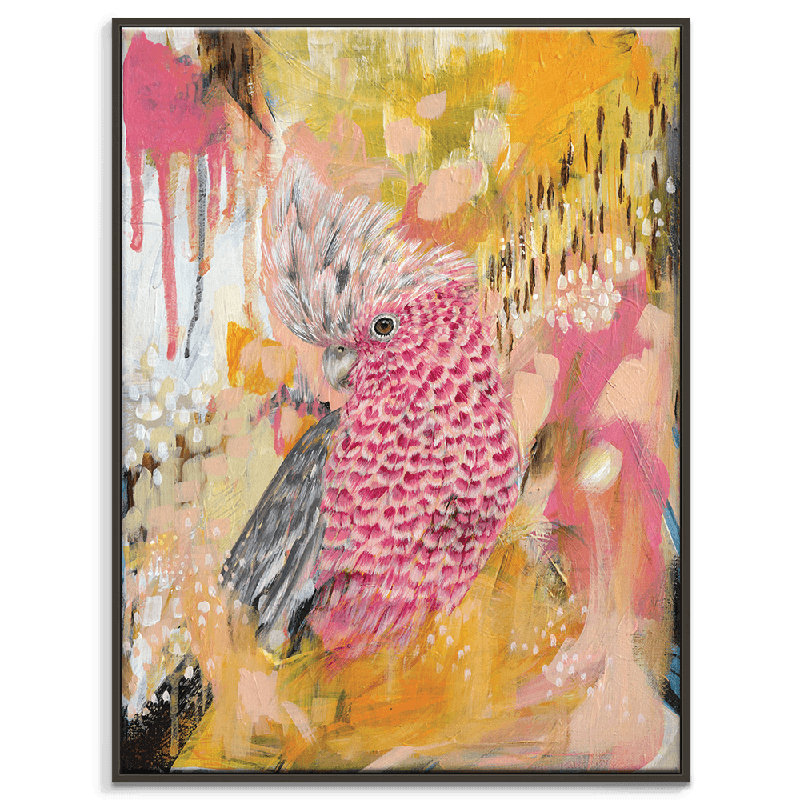 Print on Canvas, Black Framed, 102cm H x 76cm W x 5cm D