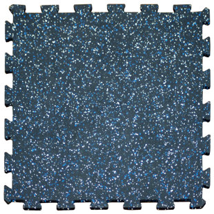 Carreau en caoutchouc L 20 po x l 20 po x 0,24 po (Ensemble de 16)