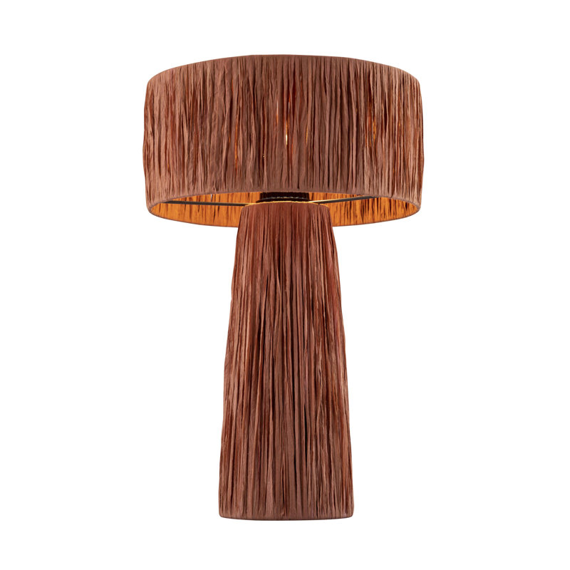 Lampe de table deux tons, Rouge