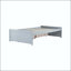 Lit simple avec 2 tiroirs - Bois d'hévéa massif-1513034232