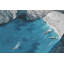 Blue Cove - Wrapped Canvas Painting-652369695