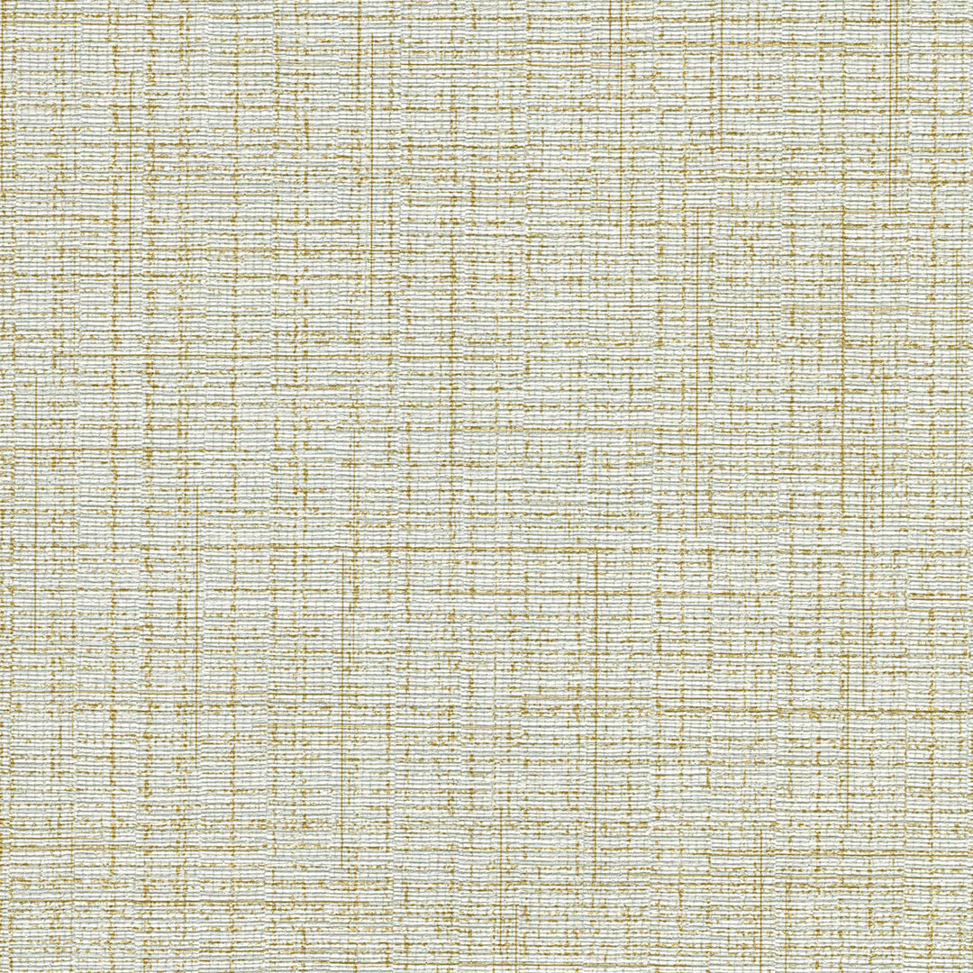 Solitaire II Tweed 27' L x 27" W Textured Wallpaper Roll Brewster Home Fashions 