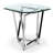 Glass Top End Table