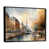 Black Floater Framed