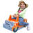 Safari 2-in-1 Ride and Play Ride-On Toy with Animal Sounds and 9 Pieces