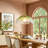 1 - Light Glass Shade Kitchen Island Pendant Light