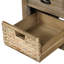 Banc blanc avec 3 tiroirs et rangement amovible-548279873