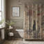 Rideau de douche standard 1 pièce Feline-1834663971